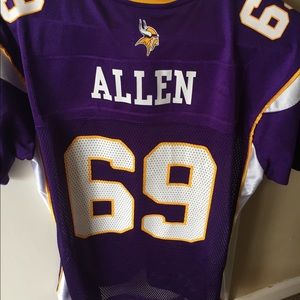 Women’s Reebok Jared Allen Equipment Jersey